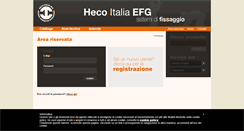 Desktop Screenshot of myefg.heco.it